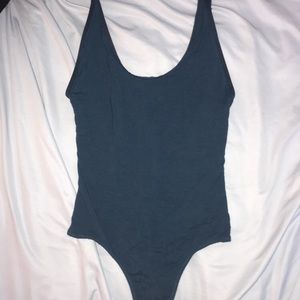 Aritzia blue bodysuit !